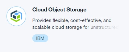 Cloud Object Storage